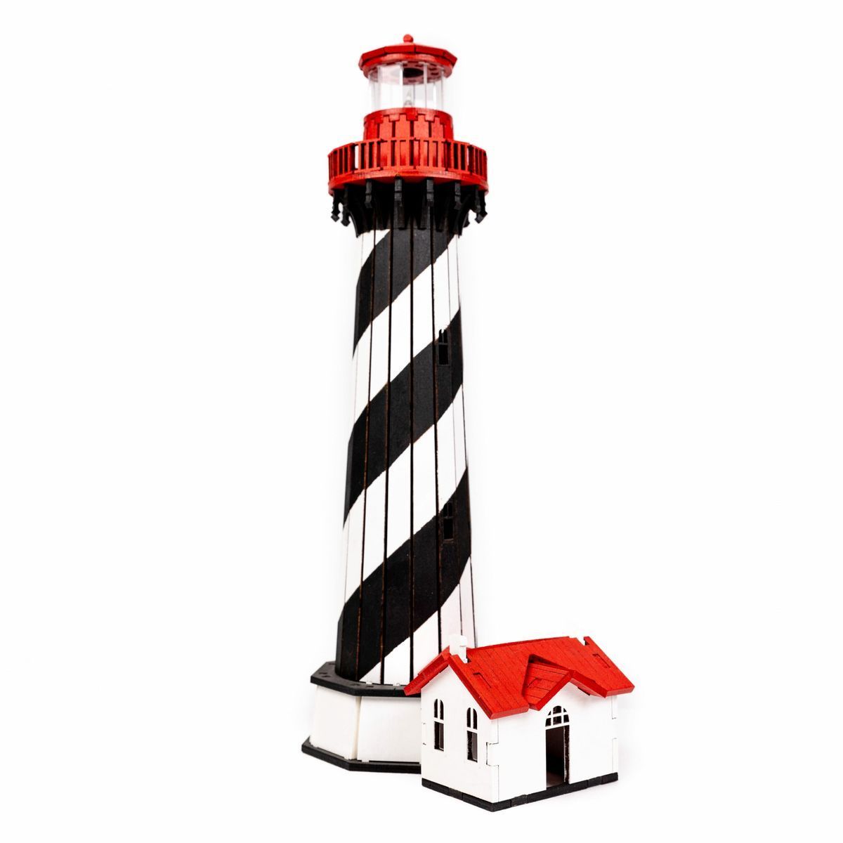 St. Augustine Lighthouse (Florida, USA), prefabricated wooden model