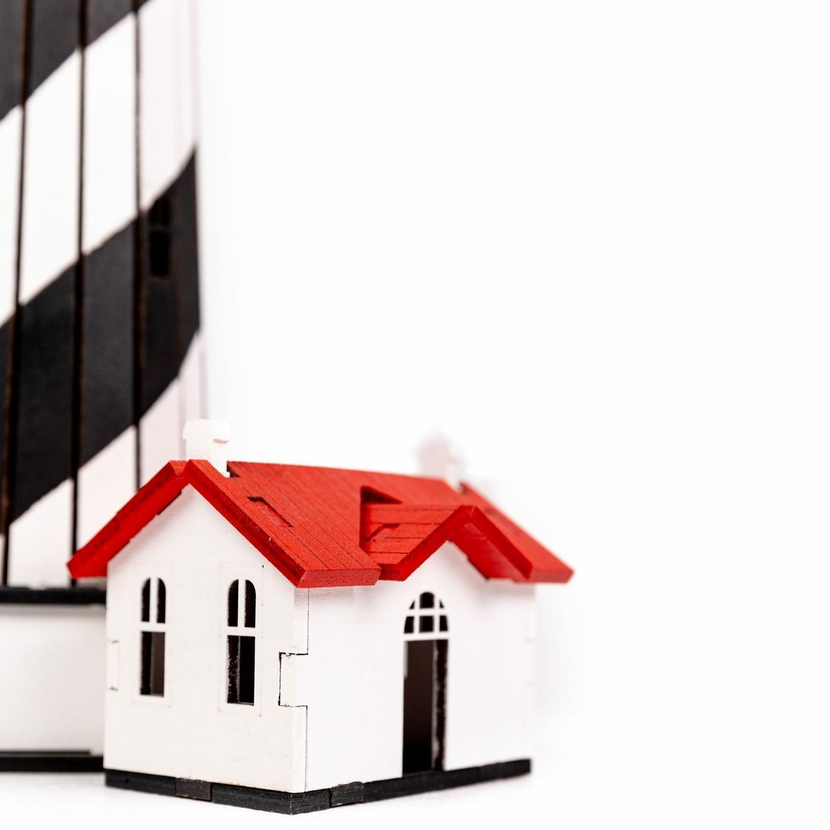 St. Augustine Lighthouse (Florida, USA), prefabricated wooden model