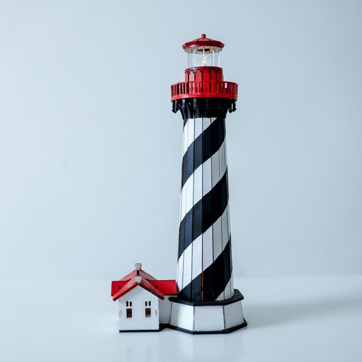 St. Augustine Lighthouse (Florida, USA), prefabricated wooden model
