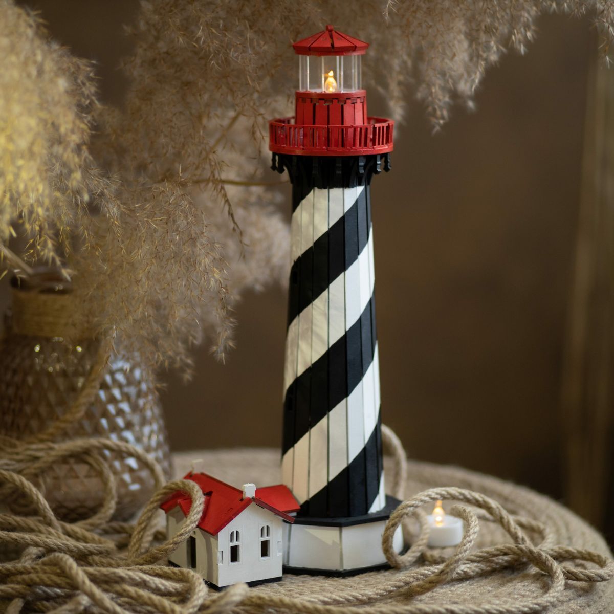 St. Augustine Lighthouse (Florida, USA), prefabricated wooden model