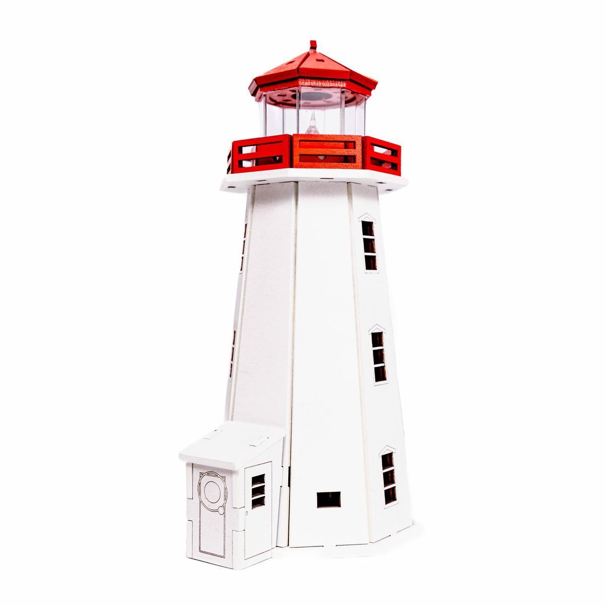 Peggy's Cove Lighthouse (Canada), prefabricated wooden model