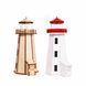 Peggy's Cove Lighthouse (Canada), prefabricated wooden model