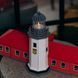 Lighthouse on Zmiiniy Island with an extension (Ukraine), prefabricated wooden model