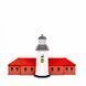 Lighthouse on Zmiiniy Island with an extension (Ukraine), prefabricated wooden model