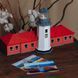 Lighthouse on Zmiiniy Island with an extension (Ukraine), prefabricated wooden model