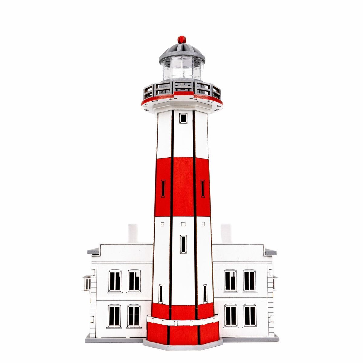 Lower Berdyansk Lighthouse (Ukraine), prefabricated wooden model