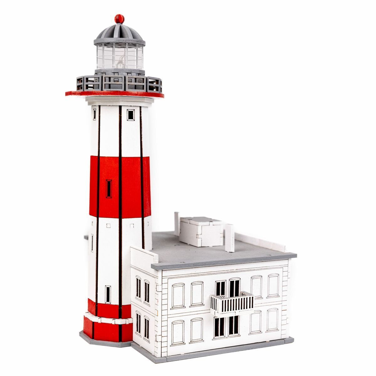 Lower Berdyansk Lighthouse (Ukraine), prefabricated wooden model