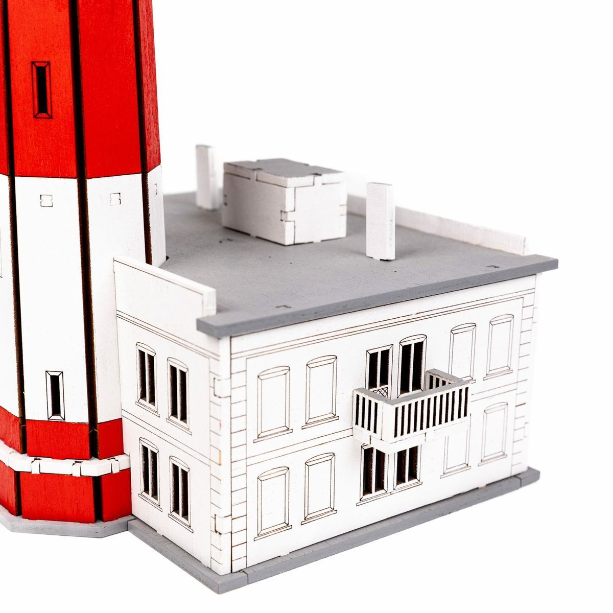 Lower Berdyansk Lighthouse (Ukraine), prefabricated wooden model