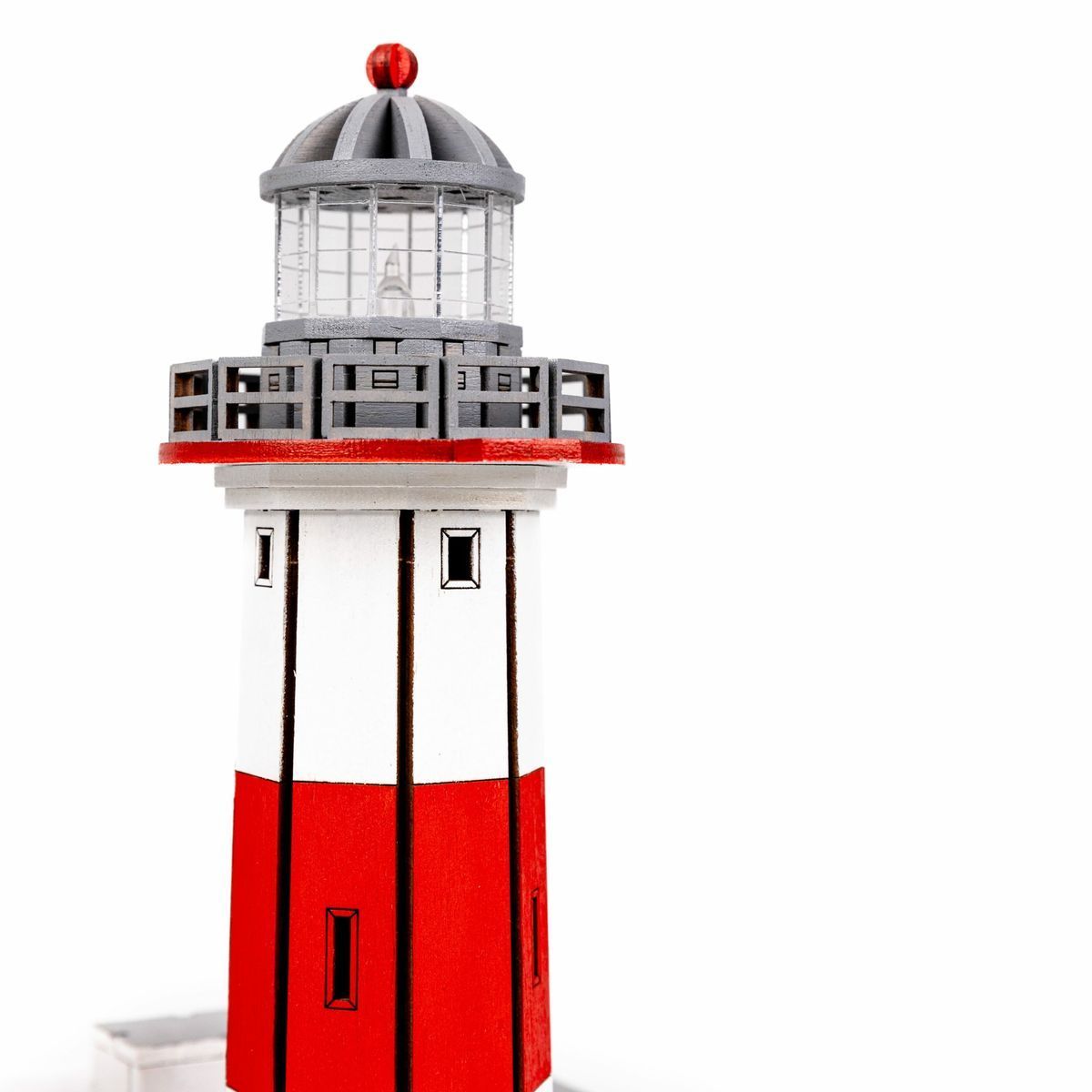Lower Berdyansk Lighthouse (Ukraine), prefabricated wooden model