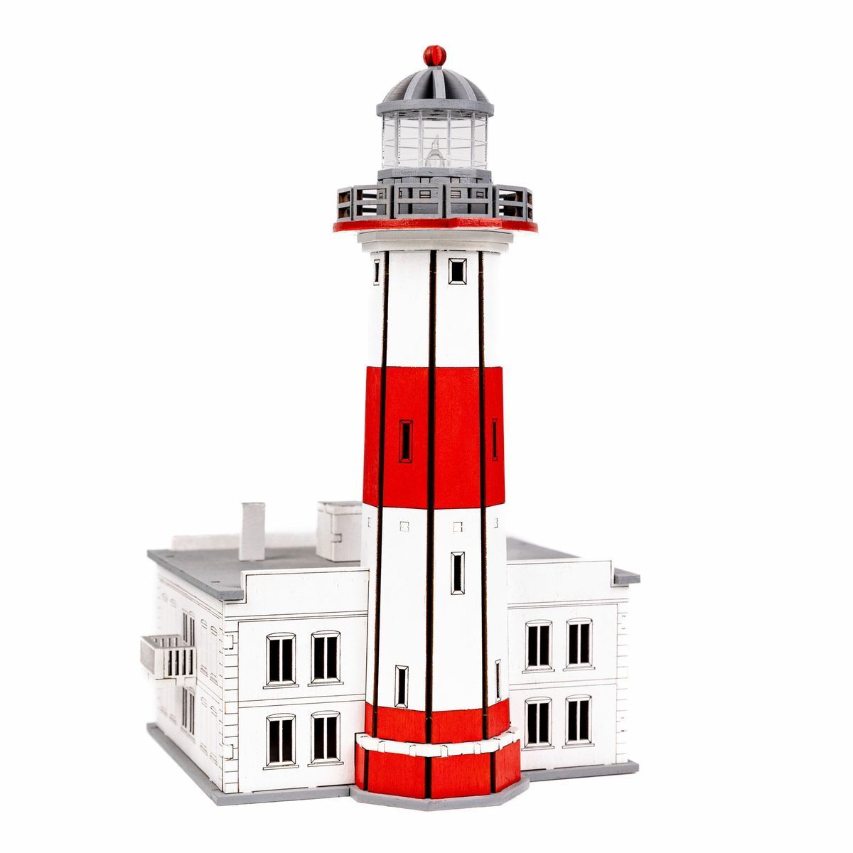 Lower Berdyansk Lighthouse (Ukraine), prefabricated wooden model
